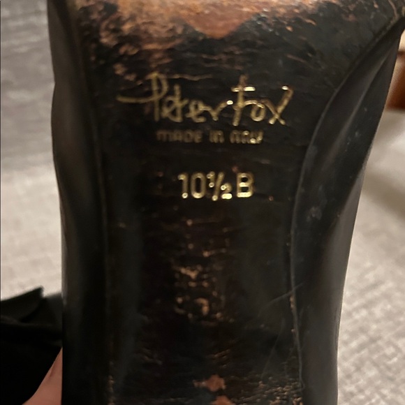 Elegant Black Heels with Bow by Bobbie Brooks - Picture 8 of 9